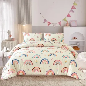 3 Pc. Rainbow Comforter Set
