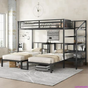 Children's Triple Bunk Bed